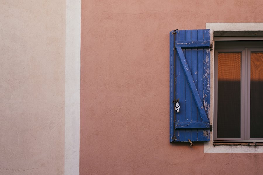 Exterior house wall painting